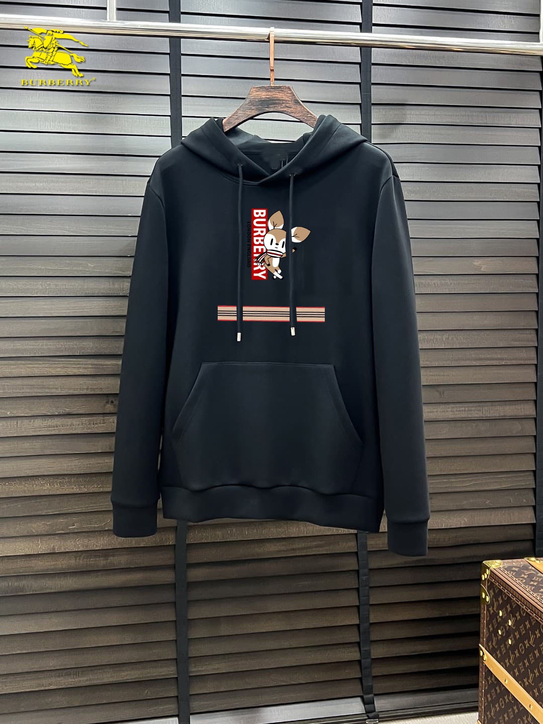 Cheap Burberry Hoodies for Men in 231501, $40 USD- [IB231501] - Replica Burberry Hoodies for Men