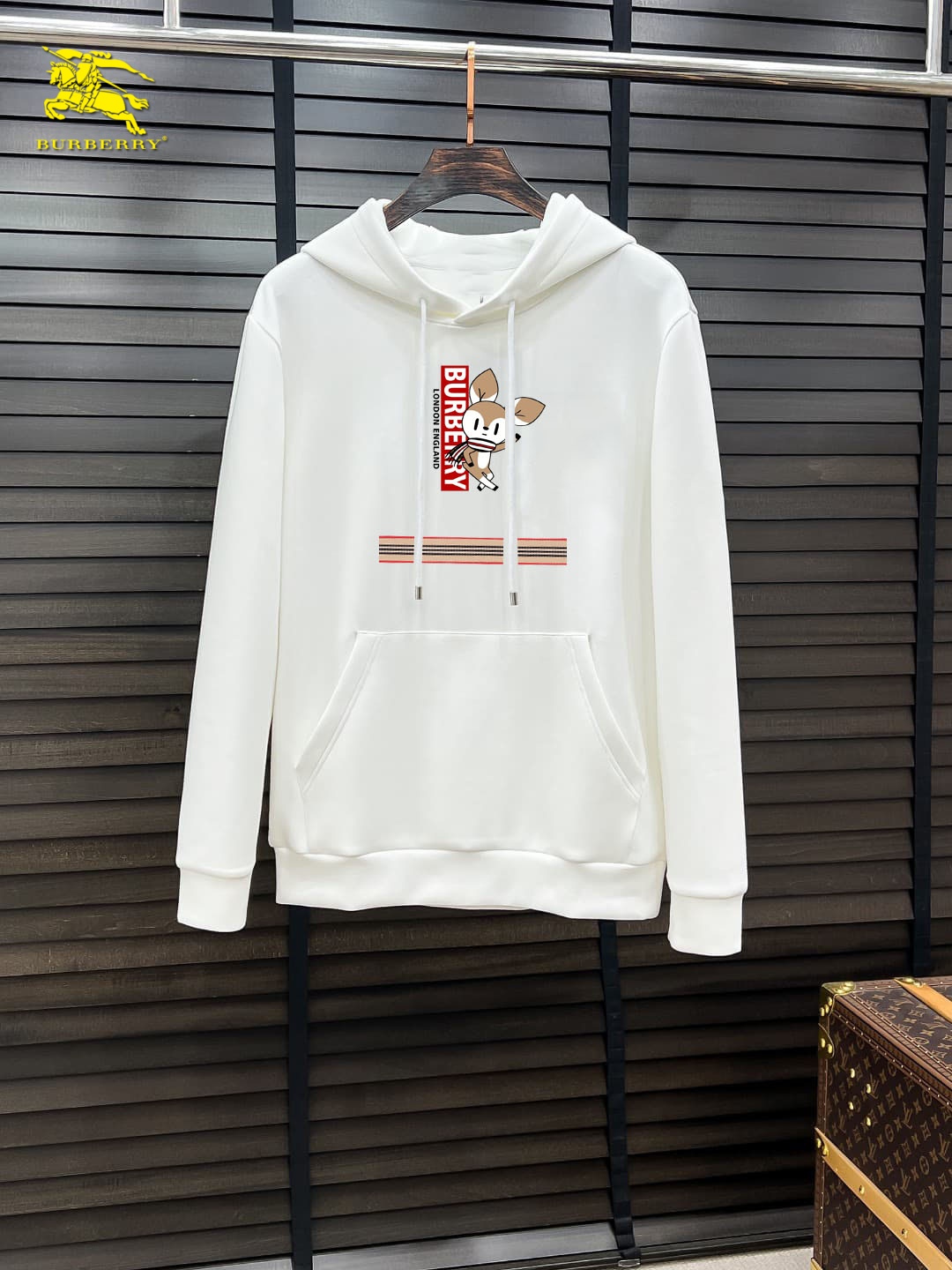 Cheap Burberry Hoodies for Men in 231502, $40 USD- [IB231502] - Replica Burberry Hoodies for Men