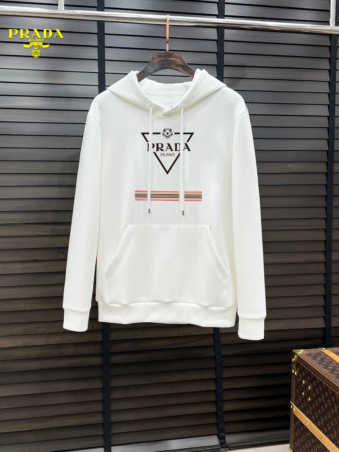 Cheap Prado Hoodies in 231505, $40 USD- [IB231505] - Replica Prado Hoodies