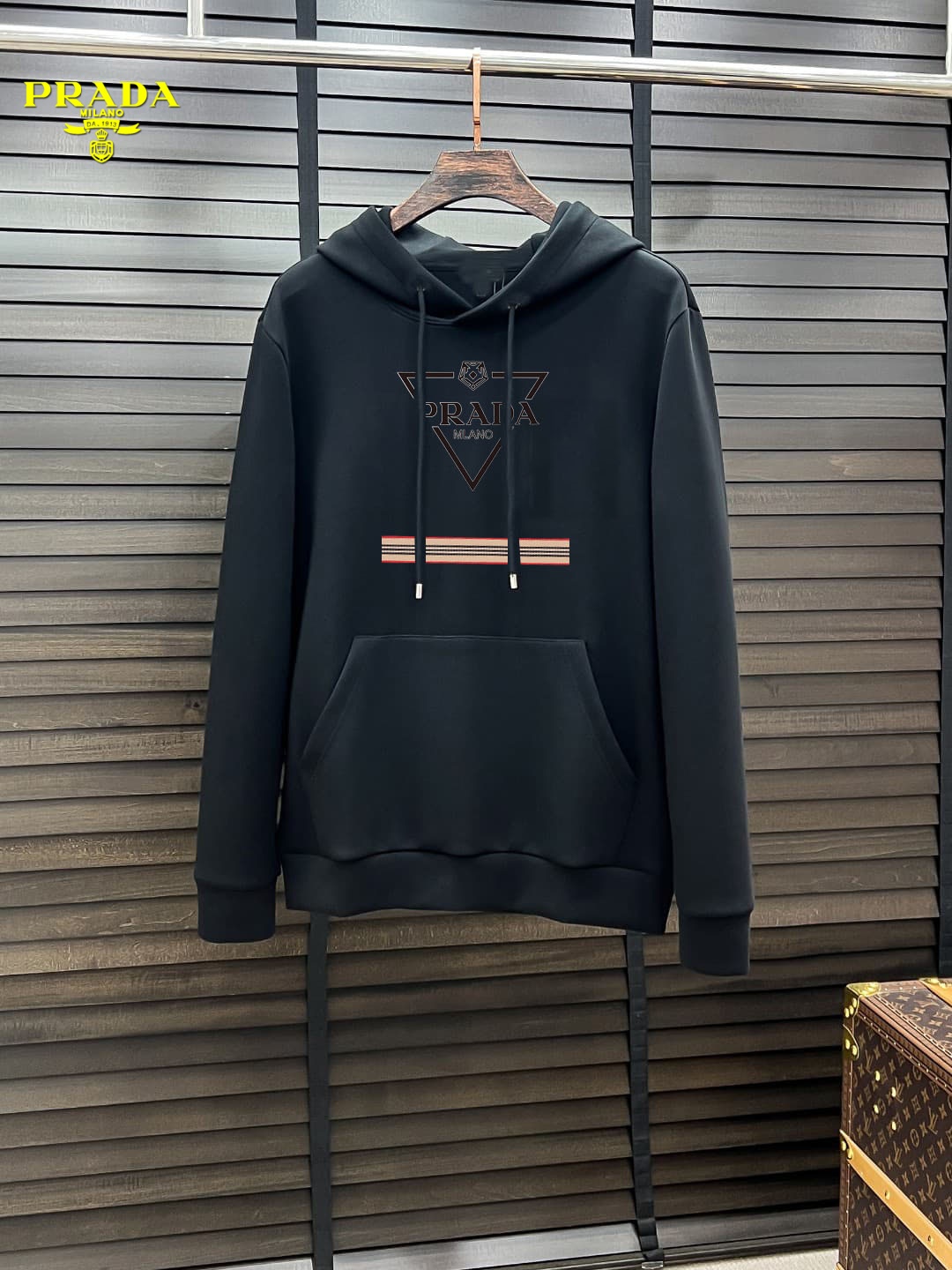 Cheap Prado Hoodies in 231506, $40 USD- [IB231506] - Replica Prado Hoodies