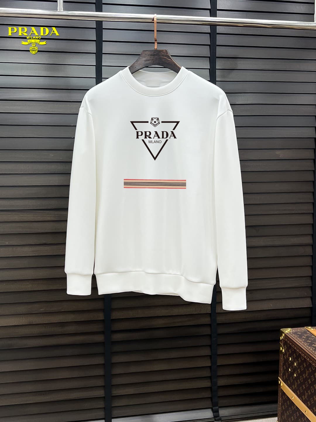 Cheap Prado Hoodies in 231508, $40 USD- [IB231508] - Replica Prado Hoodies