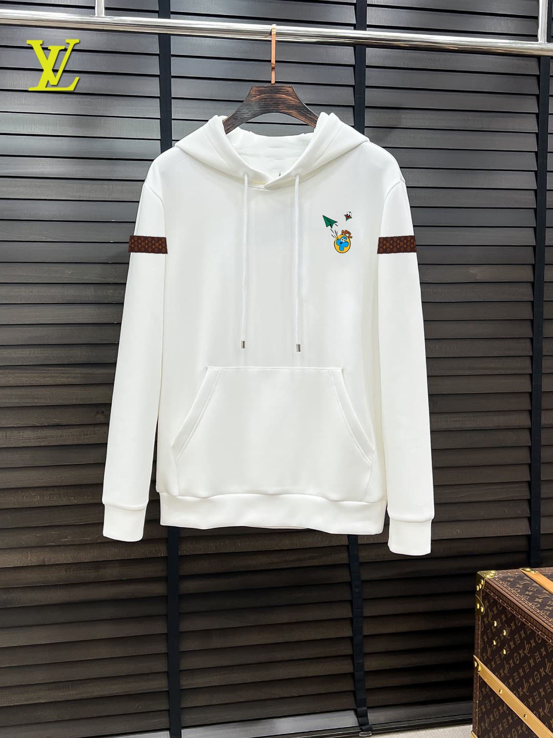 Cheap Louis Vuitton Hoodies for Men in 231526, $40 USD- [IB231526] - Replica Louis Vuitton Hoodies for Men