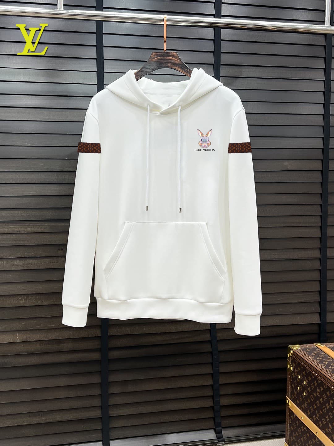 Cheap Louis Vuitton Hoodies for Men in 231529, $40 USD- [IB231529] - Replica Louis Vuitton Hoodies for Men