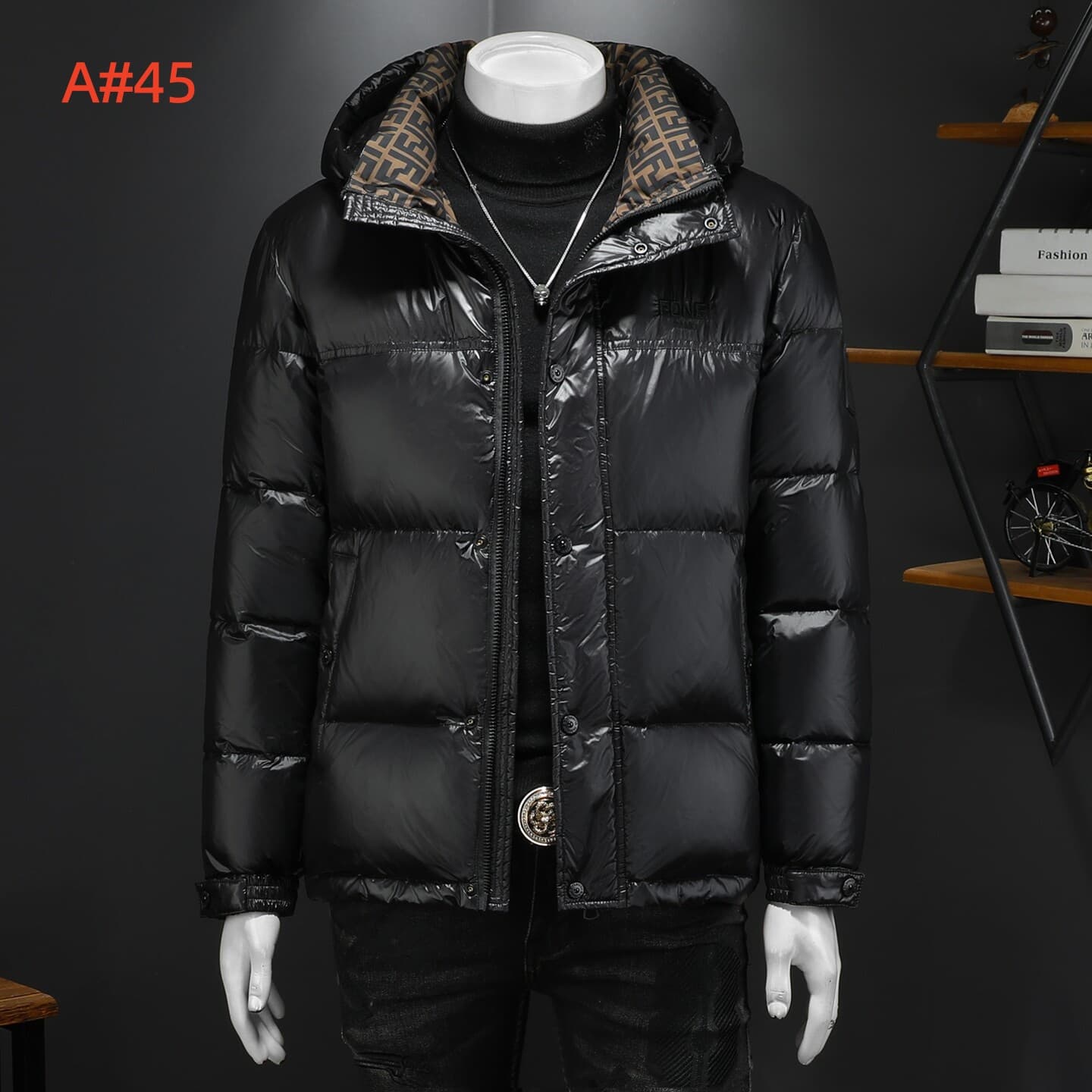 Cheap Fendi Down Coats For Men in 231572, $170 USD- [IB231572] - Replica Fendi Down Coats For Men