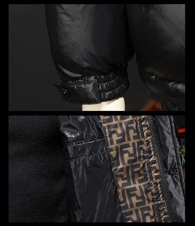 Cheap Fendi Down Coats For Men in 231572, $170 USD- [IB231572] - Replica Fendi Down Coats For Men