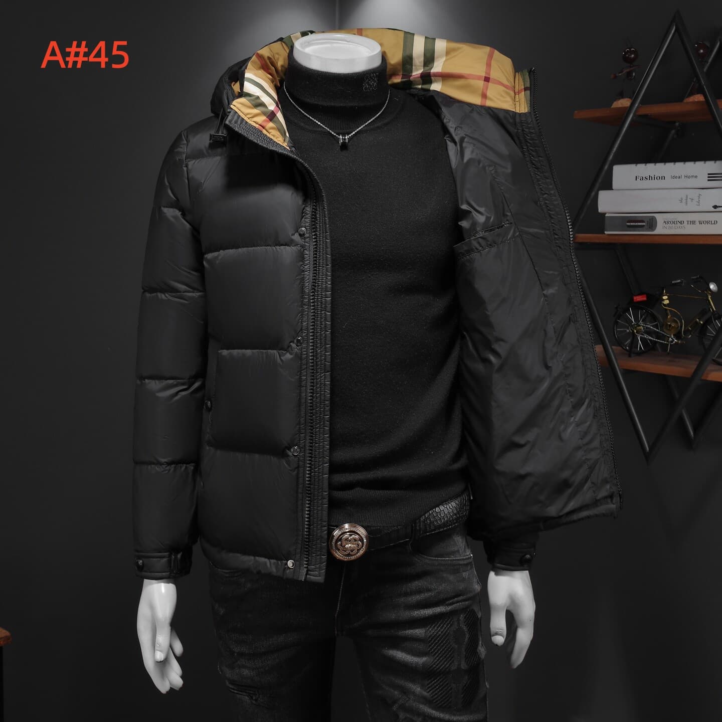 Cheap Burberry Trench Coats For Men in 231573, $170 USD- [IB231573] - Replica Burberry Trench Coats For Men