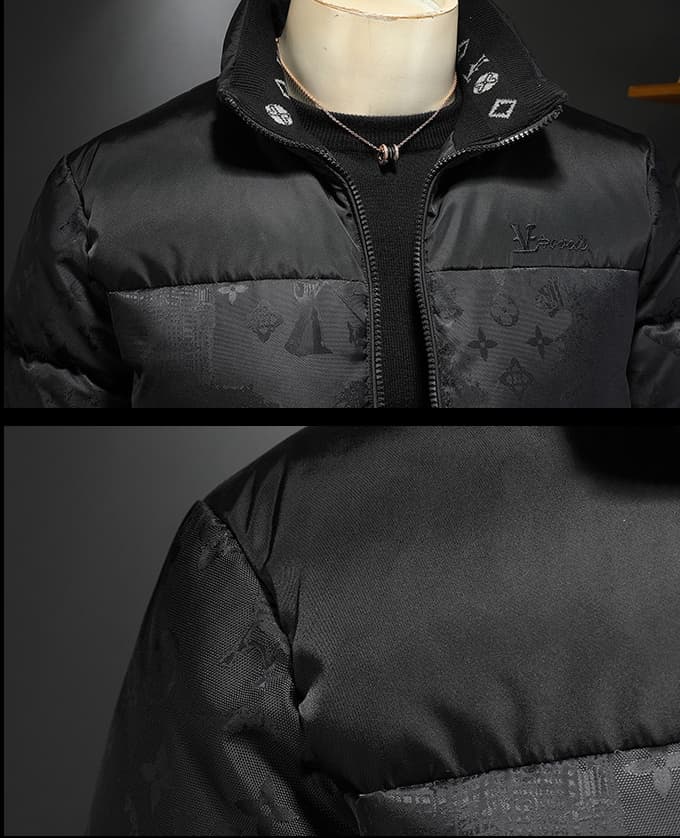 Cheap Louis Vuitton Thick Jackets For Men in 231577, $170 USD- [IB231577] - Replica Louis Vuitton Thick Jackets For Men