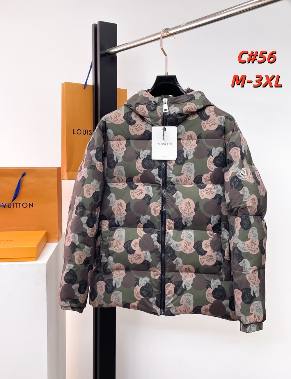 Cheap Moncle Thick Coats For Men in 231595, $115 USD- [IB231595] - Replica Moncle Thick Coats For Men