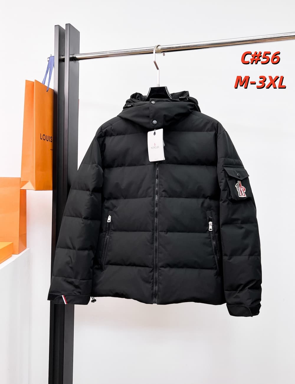 Cheap Moncle Thick Coats For Men in 231597, $115 USD- [IB231597] - Replica Moncle Thick Coats For Men