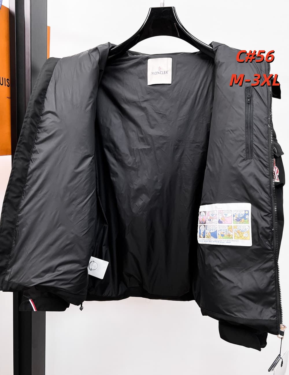 Cheap Moncle Thick Coats For Men in 231597, $115 USD- [IB231597] - Replica Moncle Thick Coats For Men