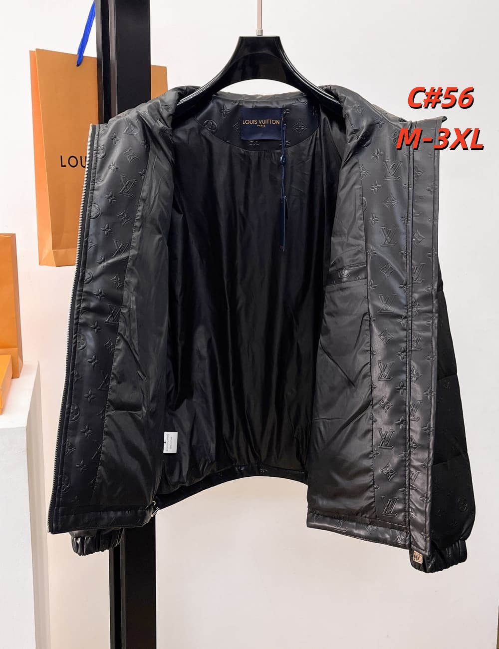Cheap Louis Vuitton Thick Jackets For Men in 231601, $115 USD- [IB231601] - Replica Louis Vuitton Thick Jackets For Men