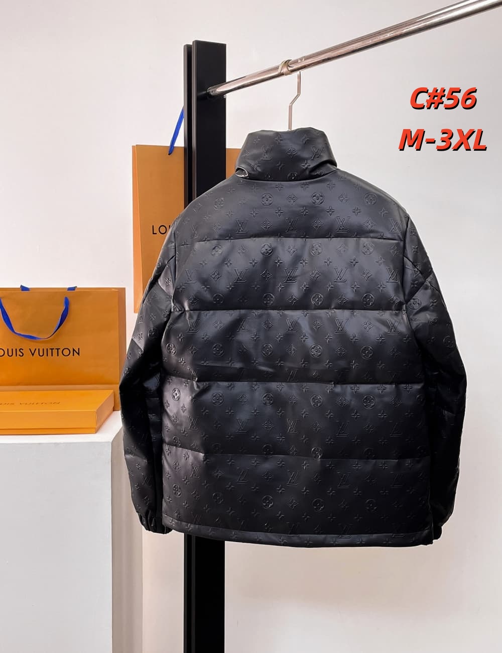 Cheap Louis Vuitton Thick Jackets For Men in 231601, $115 USD- [IB231601] - Replica Louis Vuitton Thick Jackets For Men