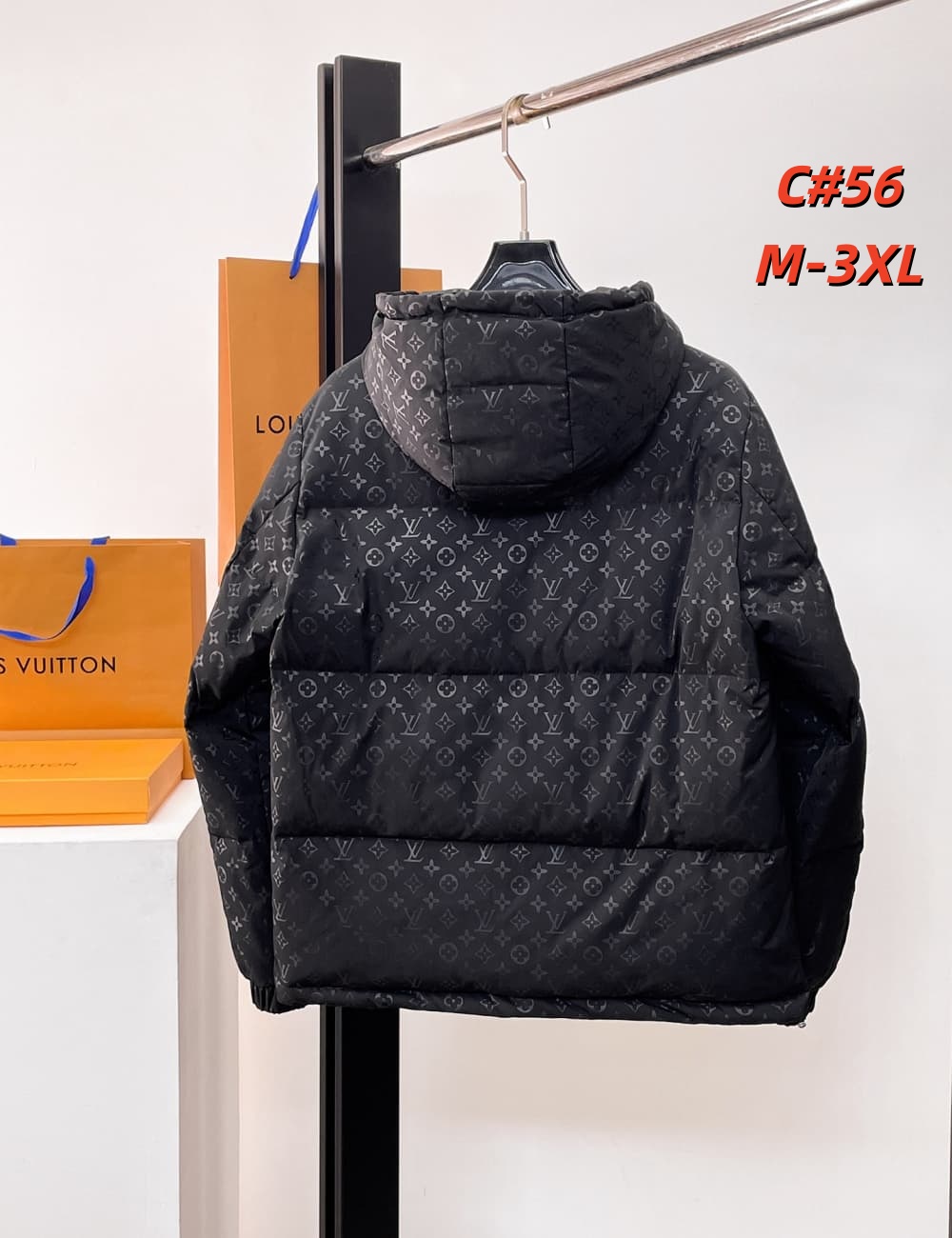 Cheap Louis Vuitton Thick Jackets For Men in 231608, $115 USD- [IB231608] - Replica Louis Vuitton Thick Jackets For Men
