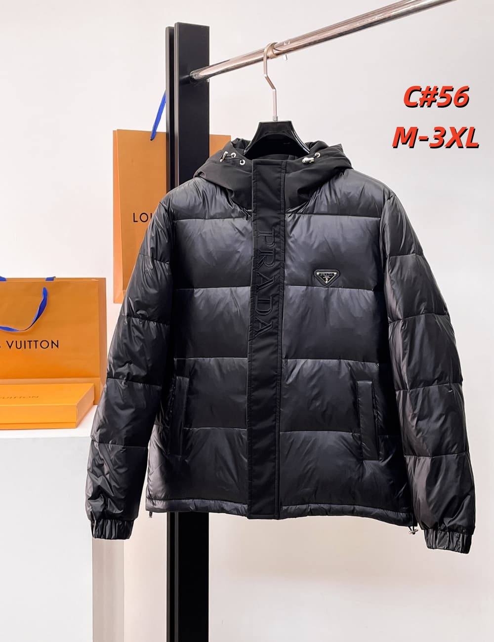 Cheap Prada Down Coats in 231609, $115 USD- [IB231609] - Replica Prada Down Coats