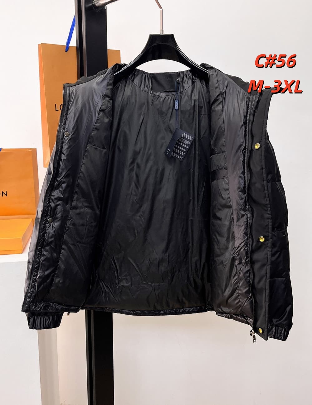 Cheap Prada Down Coats in 231609, $115 USD- [IB231609] - Replica Prada Down Coats
