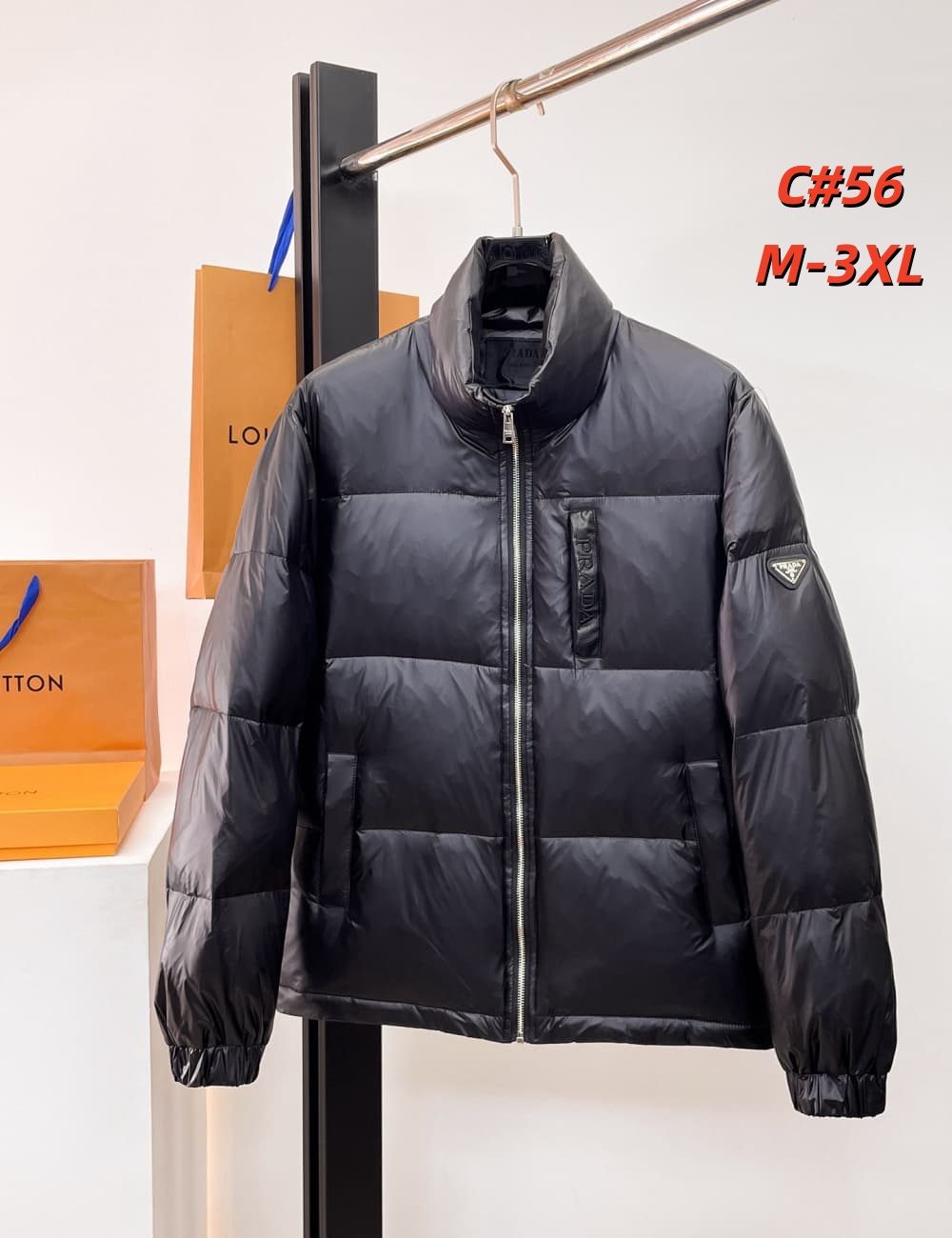 Cheap Prada Down Coats in 231610, $115 USD- [IB231610] - Replica Prada Down Coats