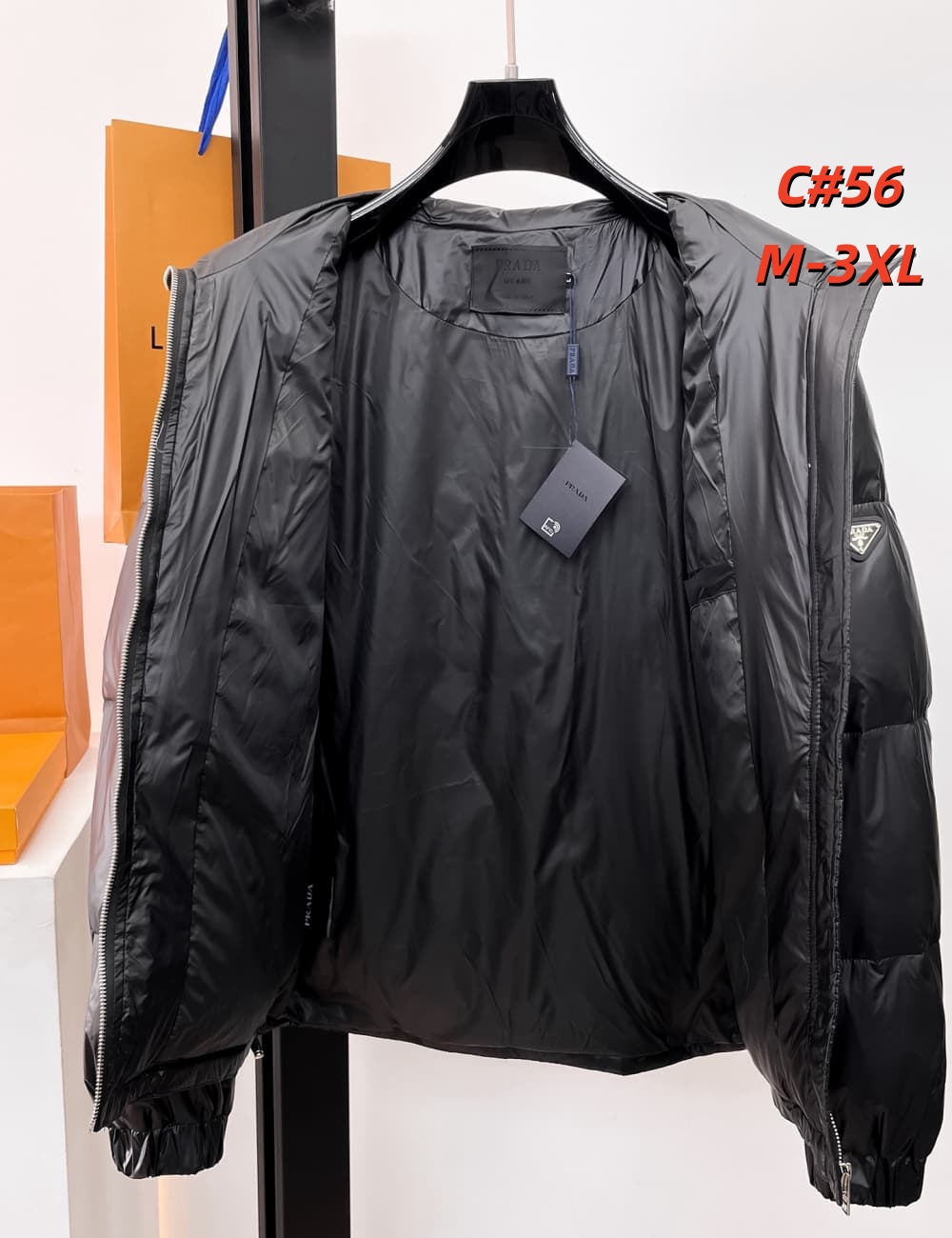Cheap Prada Down Coats in 231610, $115 USD- [IB231610] - Replica Prada Down Coats