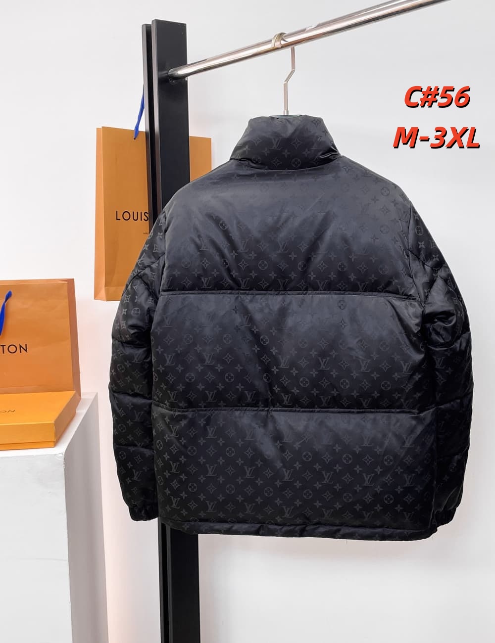 Cheap Louis Vuitton Thick Jackets For Men in 231611, $115 USD- [IB231611] - Replica Louis Vuitton Thick Jackets For Men
