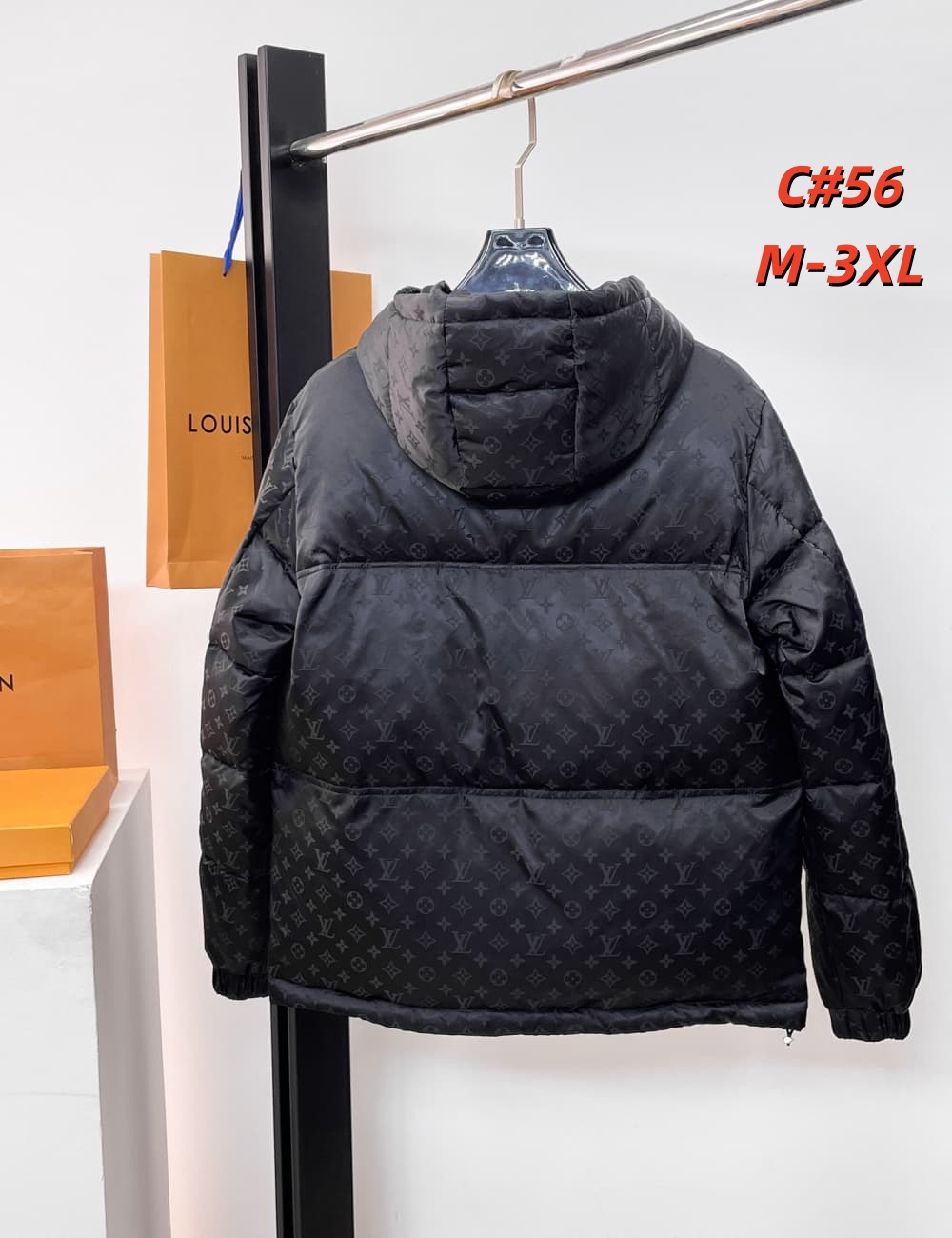 Cheap Louis Vuitton Thick Jackets For Men in 231612, $115 USD- [IB231612] - Replica Louis Vuitton Thick Jackets For Men