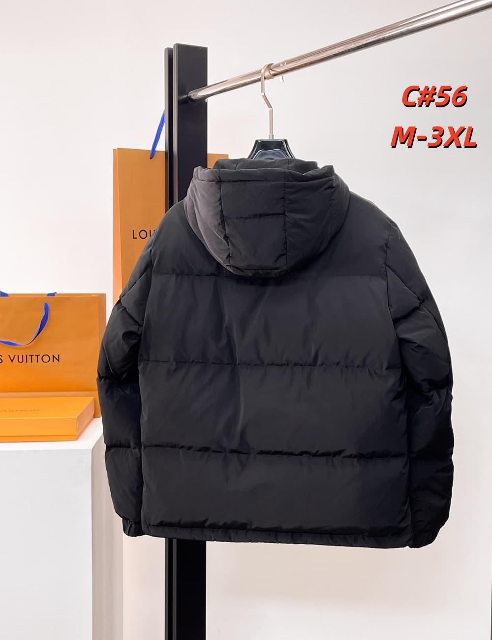 Cheap Louis Vuitton Thick Jackets For Men in 231613, $115 USD- [IB231613] - Replica Louis Vuitton Thick Jackets For Men