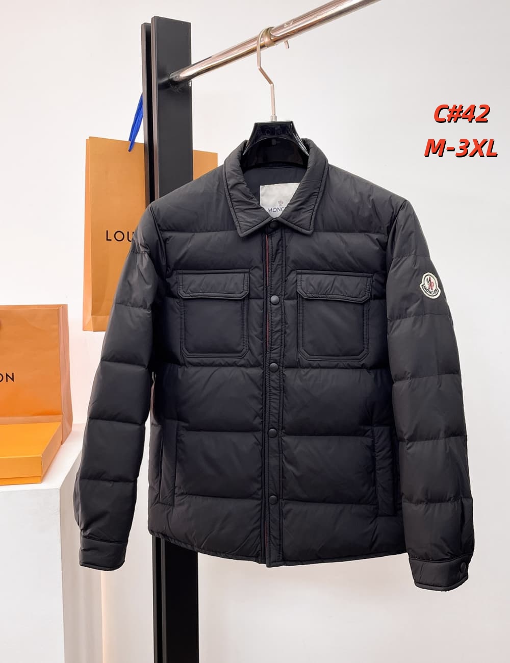 Cheap Moncle Thick Coats For Men in 231625, $115 USD- [IB231625] - Replica Moncle Thick Coats For Men