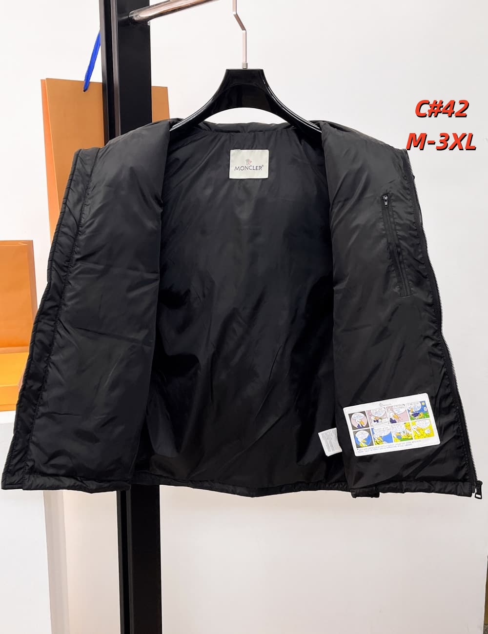 Cheap Moncle Thick Coats For Men in 231626, $115 USD- [IB231626] - Replica Moncle Thick Coats For Men
