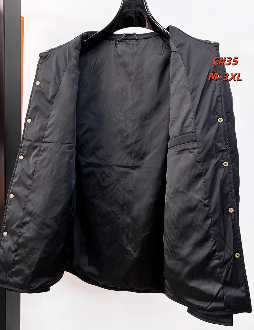 Cheap Versace Thick Coats For Men in 231628, $115 USD- [IB231628] - Replica Versace Thick Coats For Men