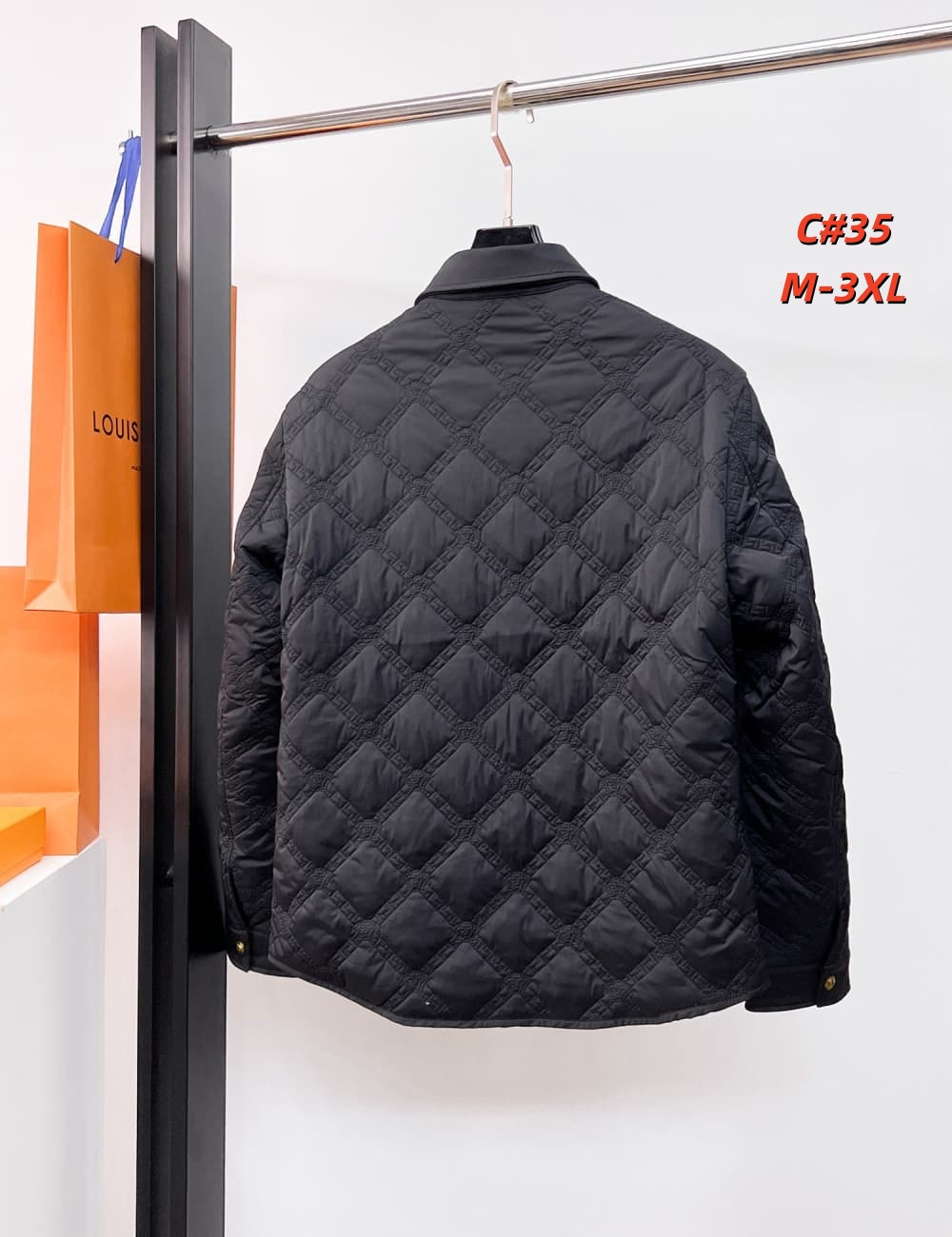 Cheap Versace Thick Coats For Men in 231628, $115 USD- [IB231628] - Replica Versace Thick Coats For Men