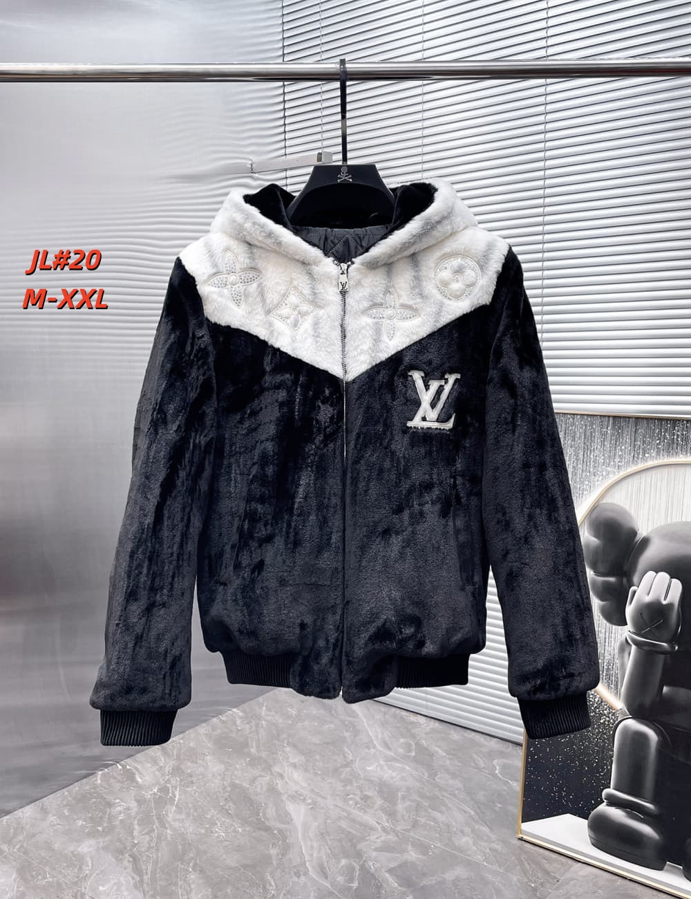 Cheap Louis Vuitton Thick Jackets For Men in 231633, $135 USD- [IB231633] - Replica Louis Vuitton Thick Jackets For Men