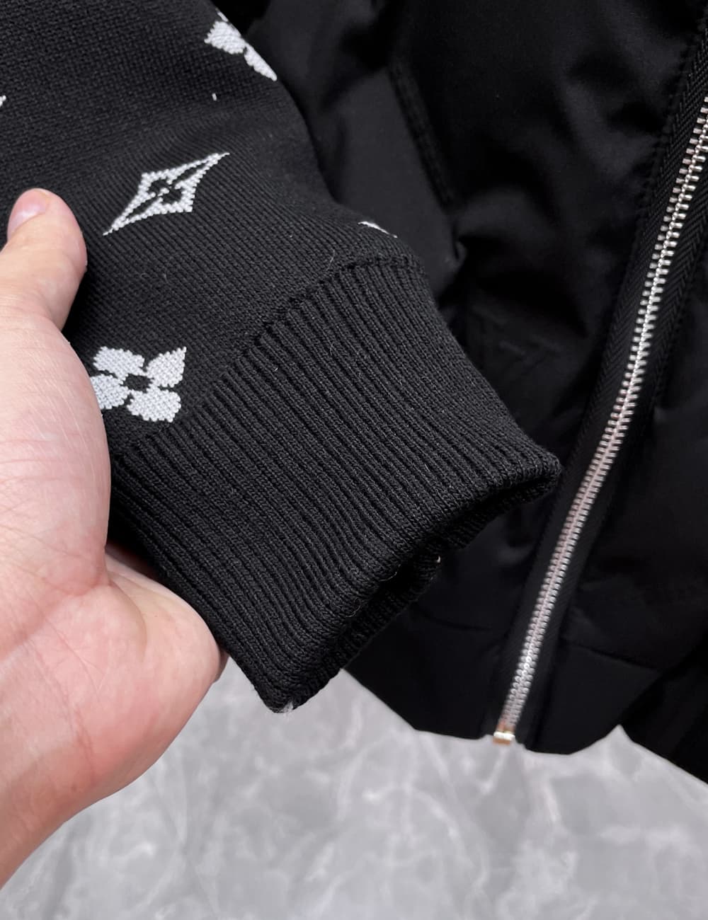 Cheap Louis Vuitton Thick Jackets For Men in 231642, $135 USD- [IB231642] - Replica Louis Vuitton Thick Jackets For Men
