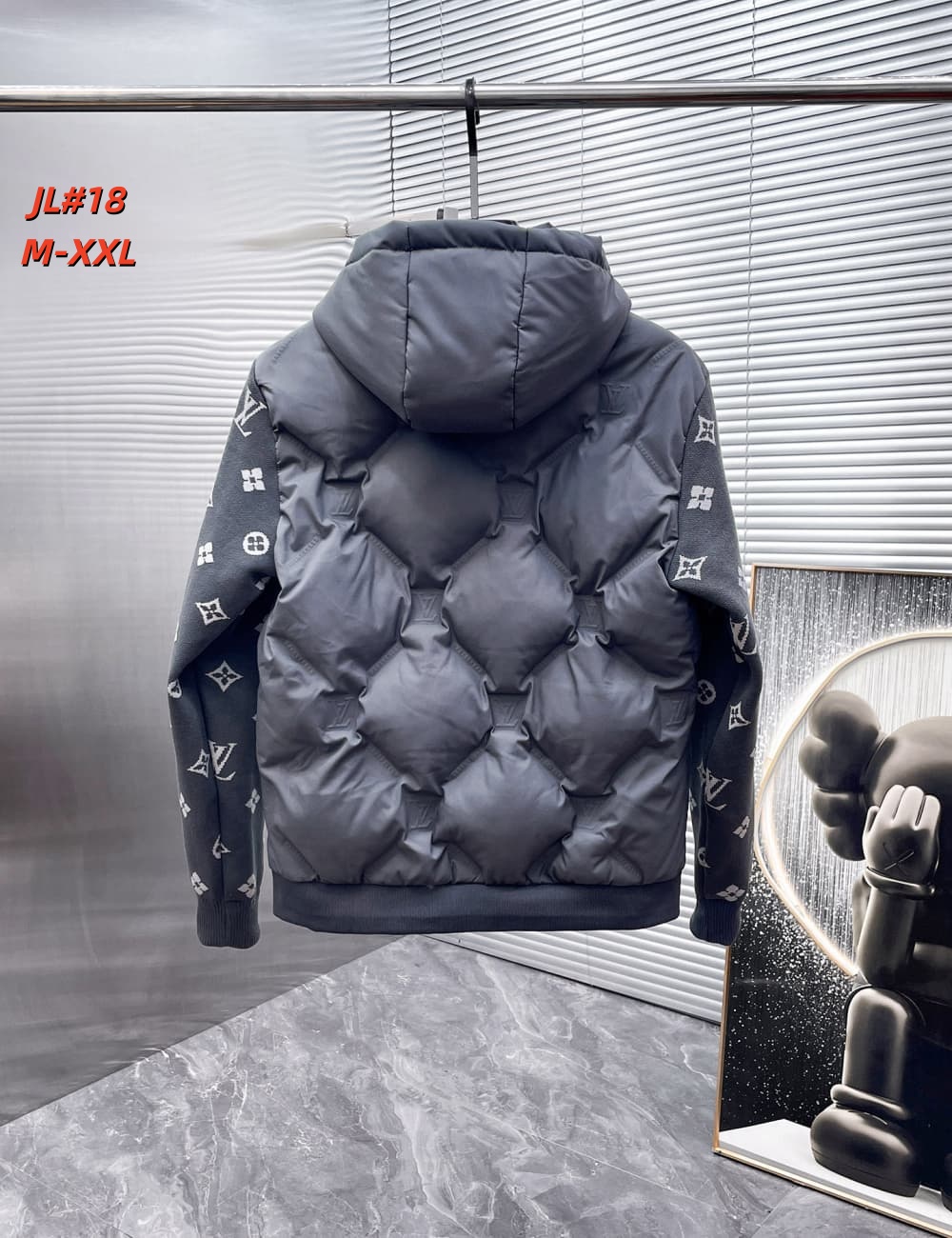 Cheap Louis Vuitton Thick Jackets For Men in 231644, $135 USD- [IB231644] - Replica Louis Vuitton Thick Jackets For Men