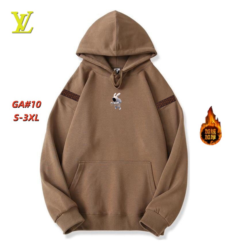 Cheap Louis Vuitton Hoodies for Men in 231696, $55 USD- [IB231696] - Replica Louis Vuitton Hoodies for Men