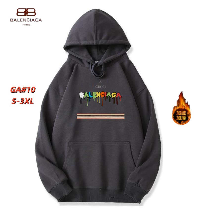 Cheap Balenciaga Hoodies for Men in 231776, $55 USD- [IB231776] - Replica Balenciaga Hoodies for Men