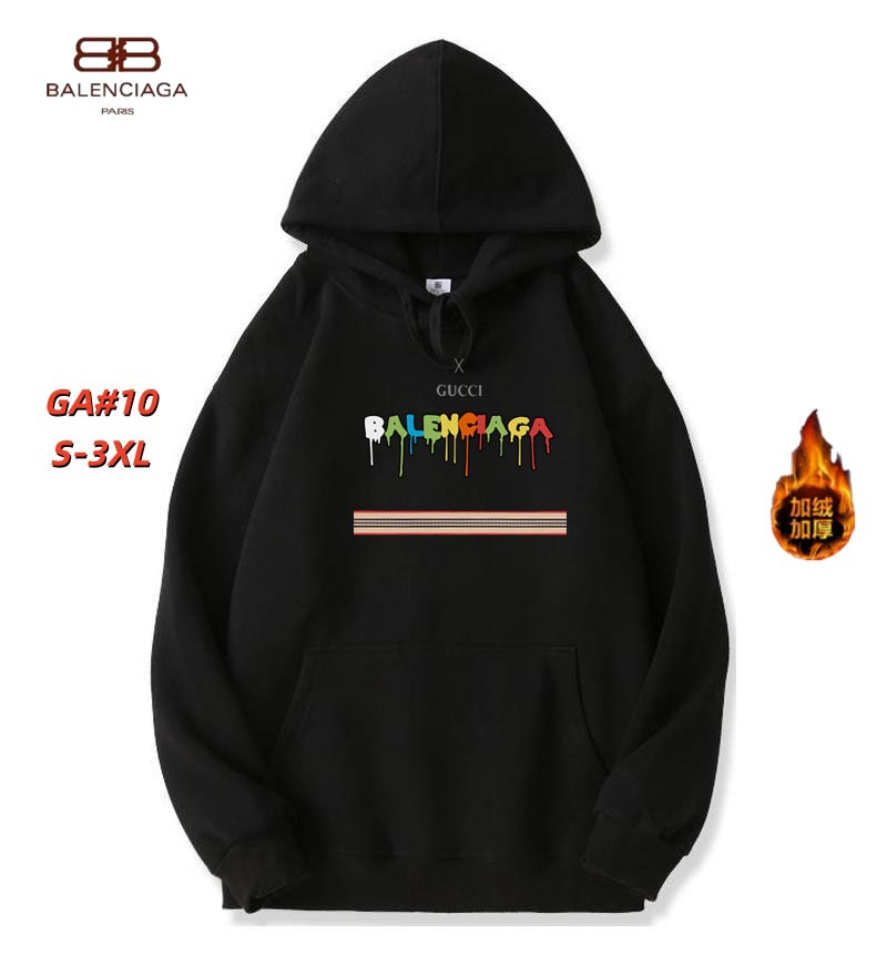 Cheap Balenciaga Hoodies for Men in 231777, $55 USD- [IB231777] - Replica Balenciaga Hoodies for Men