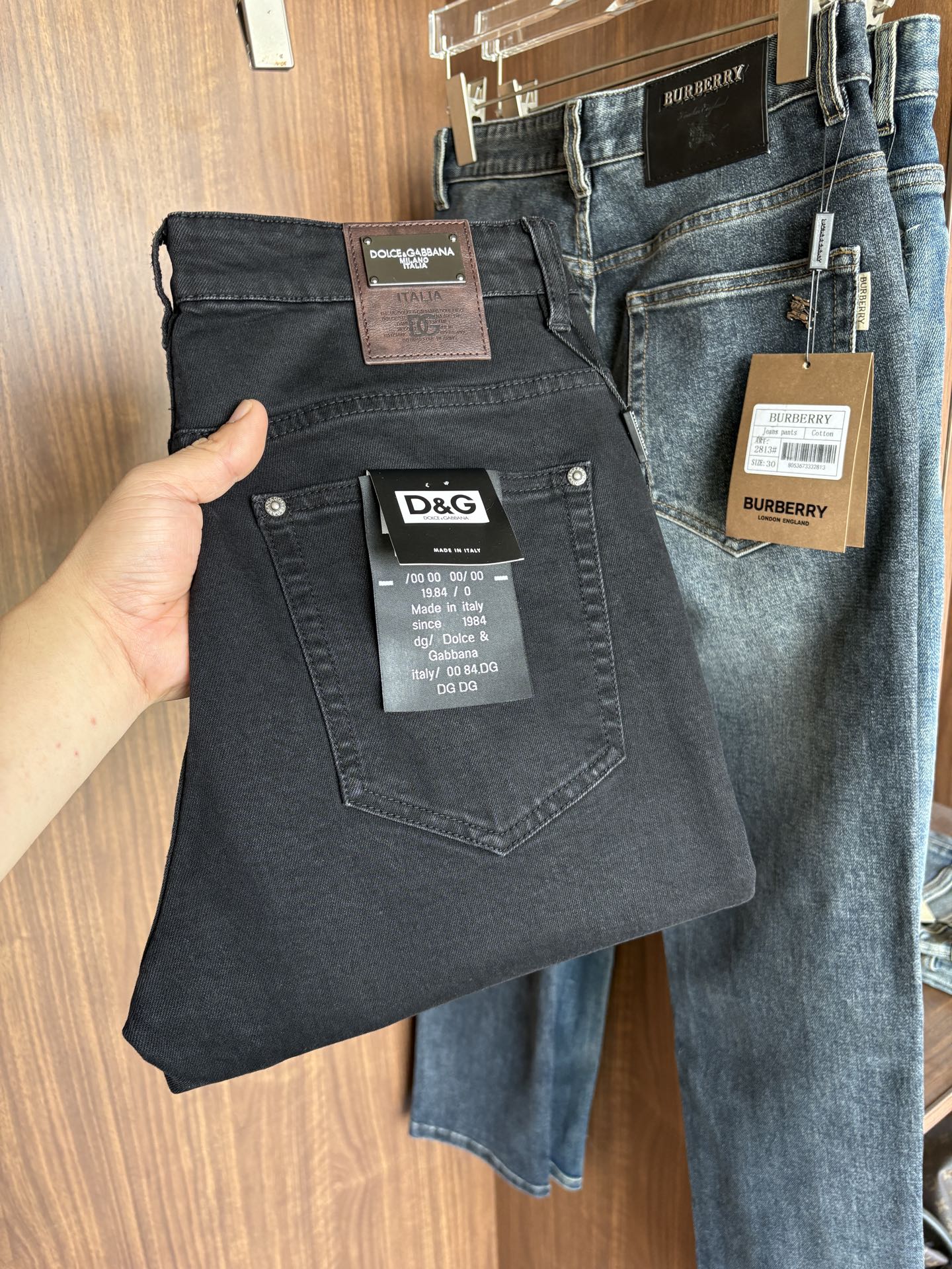 Cheap DG Jeans for Men in 232009, $60 USD- [IB232009] - Replica DG Jeans for Men