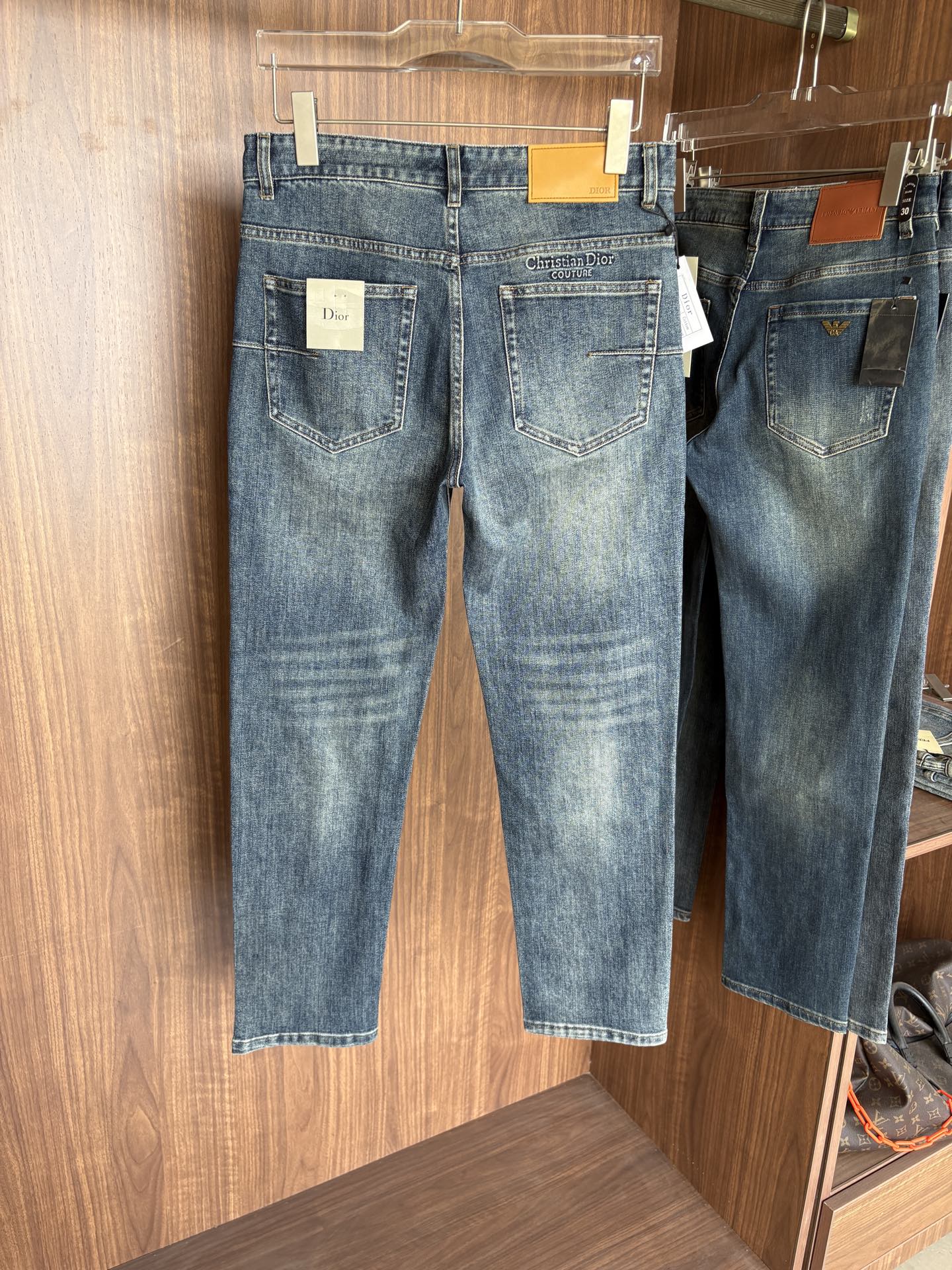 Cheap Dior Jeans for Men in 232010, $60 USD- [IB232010] - Replica Dior Jeans for Men