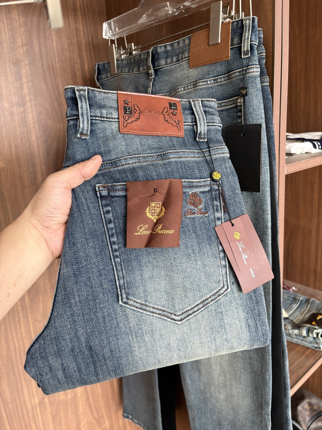 Cheap Loro Piana Jeans for Men in 232018, $60 USD- [IB232018] - Replica Loro Piana Jeans for Men