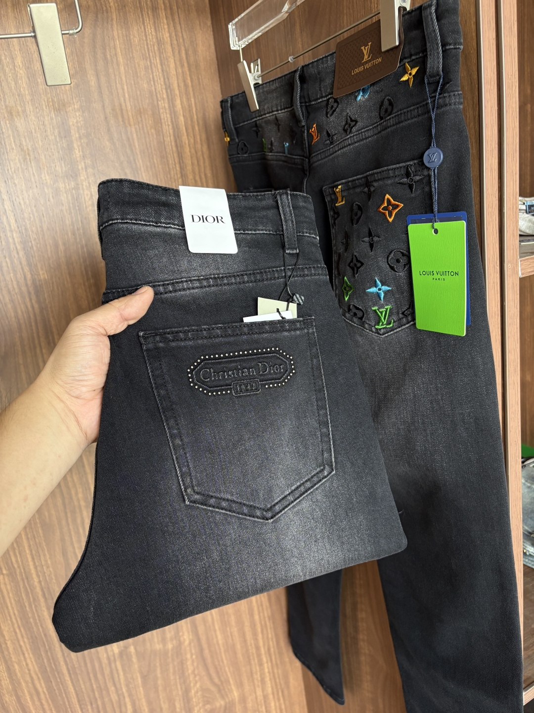 Cheap Dior Jeans for Men in 232025, $60 USD- [IB232025] - Replica Dior Jeans for Men