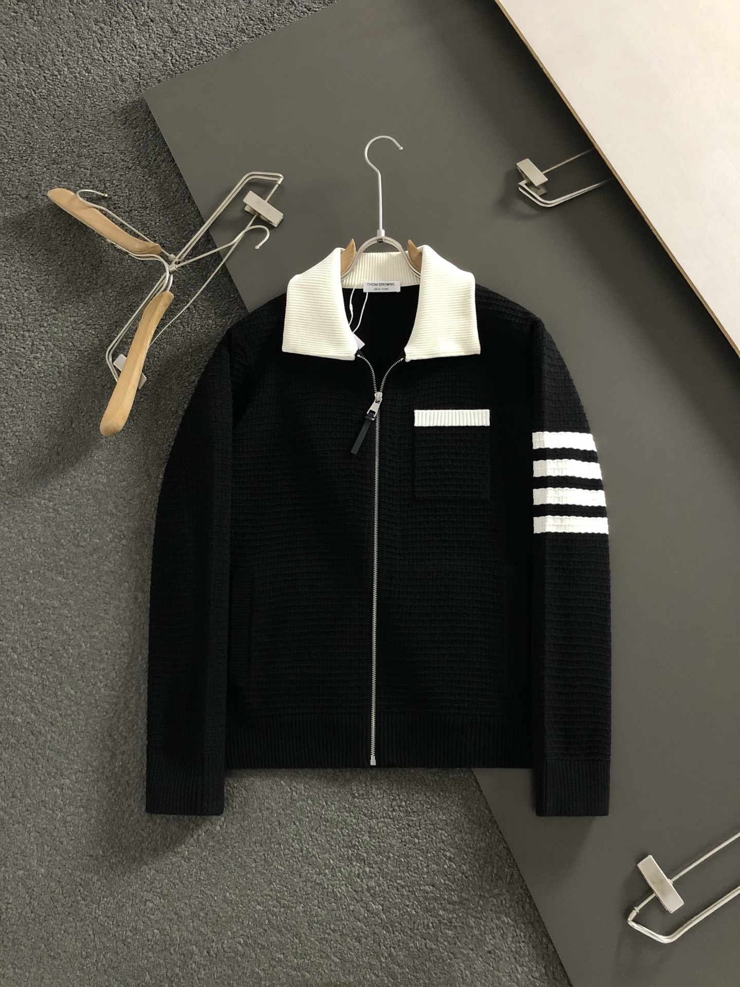 Cheap Thom Browne Jackets for Men in 232035, $80 USD- [IB232035] - Replica Thom Browne Jackets for Men