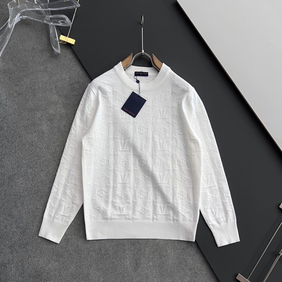 Cheap Louis Vuitton  Sweaters for Men in 232043, $55 USD- [IB232043] - Replica Louis Vuitton  Sweaters for Men