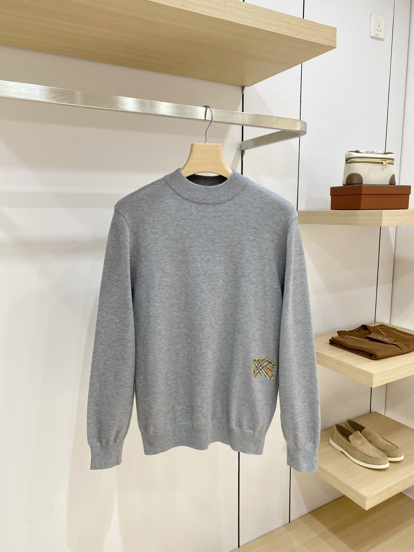 Cheap Burberry Sweaters for Men in 232058, $60 USD- [IB232058] - Replica Burberry Sweaters for Men