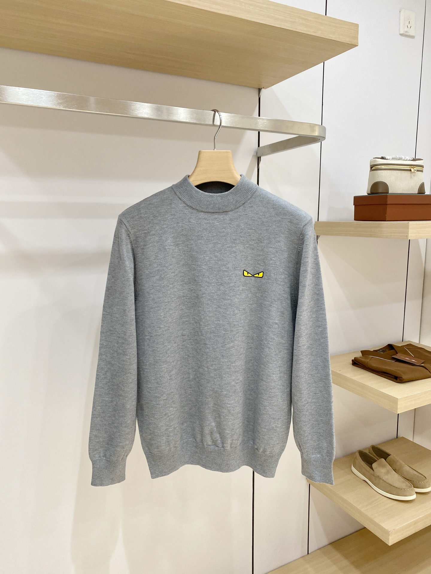 Cheap Fendi Sweaters for Men in 232060, $60 USD- [IB232060] - Replica Fendi Sweaters for Men