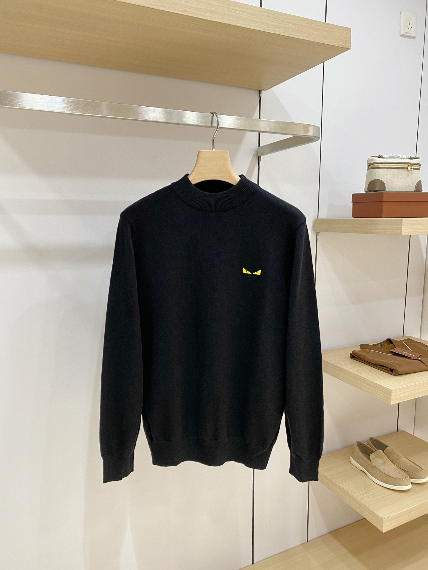 Cheap Fendi Sweaters for Men in 232061, $60 USD- [IB232061] - Replica Fendi Sweaters for Men