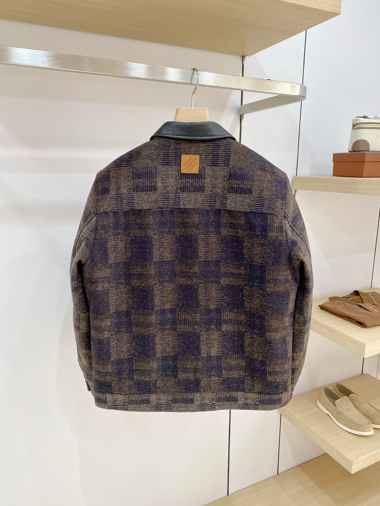 Cheap Louis Vuitton Thick Jackets For Men in 232063, $130 USD- [IB232063] - Replica Louis Vuitton Thick Jackets For Men