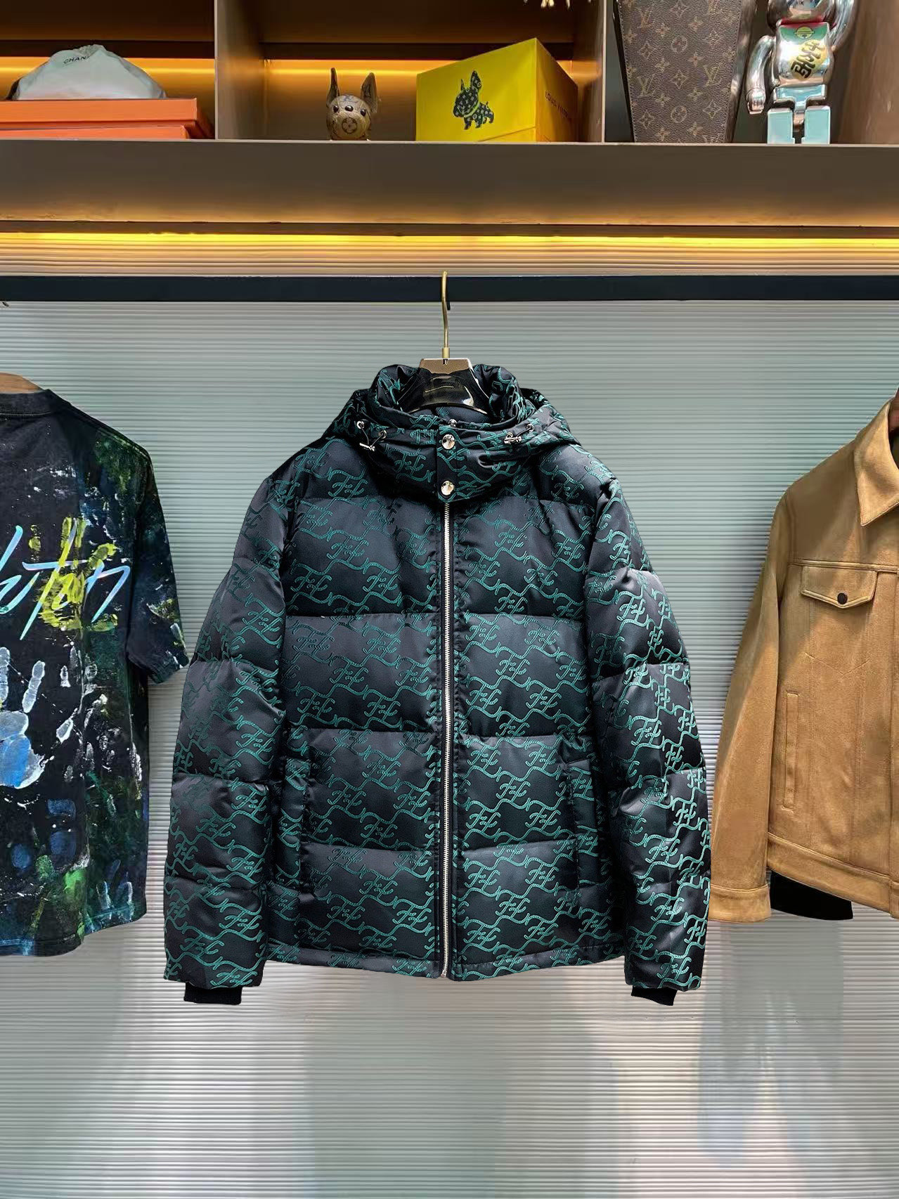 Cheap Fendi Down Coats For Men in 232100, $175 USD- [IB232100] - Replica Fendi Down Coats For Men