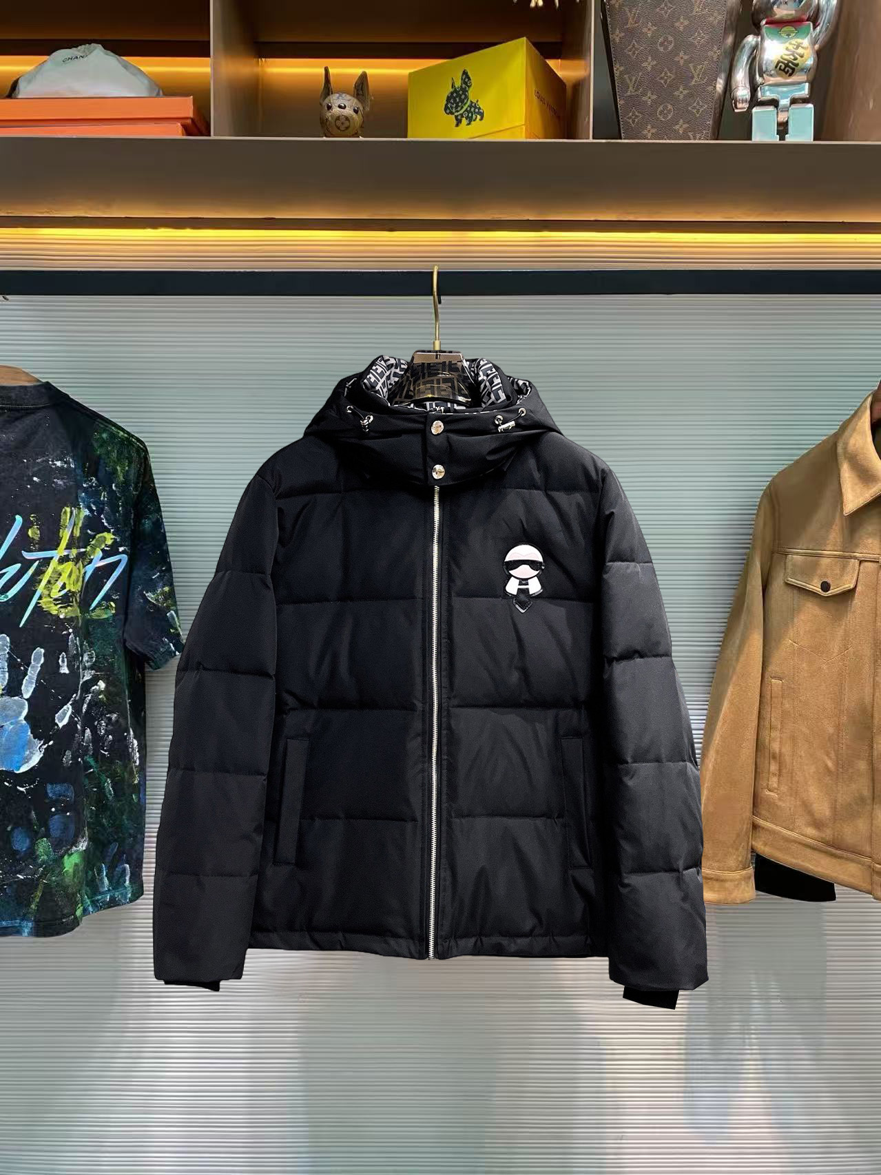 Cheap Fendi Down Coats For Men in 232101, $175 USD- [IB232101] - Replica Fendi Down Coats For Men