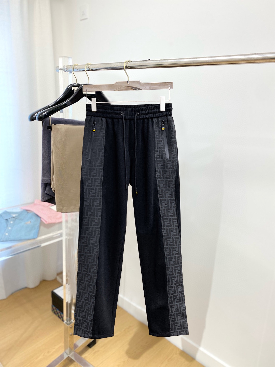 Cheap FENDI Pants for Men in 232104, $60 USD- [IB232104] - Replica FENDI Pants for Men