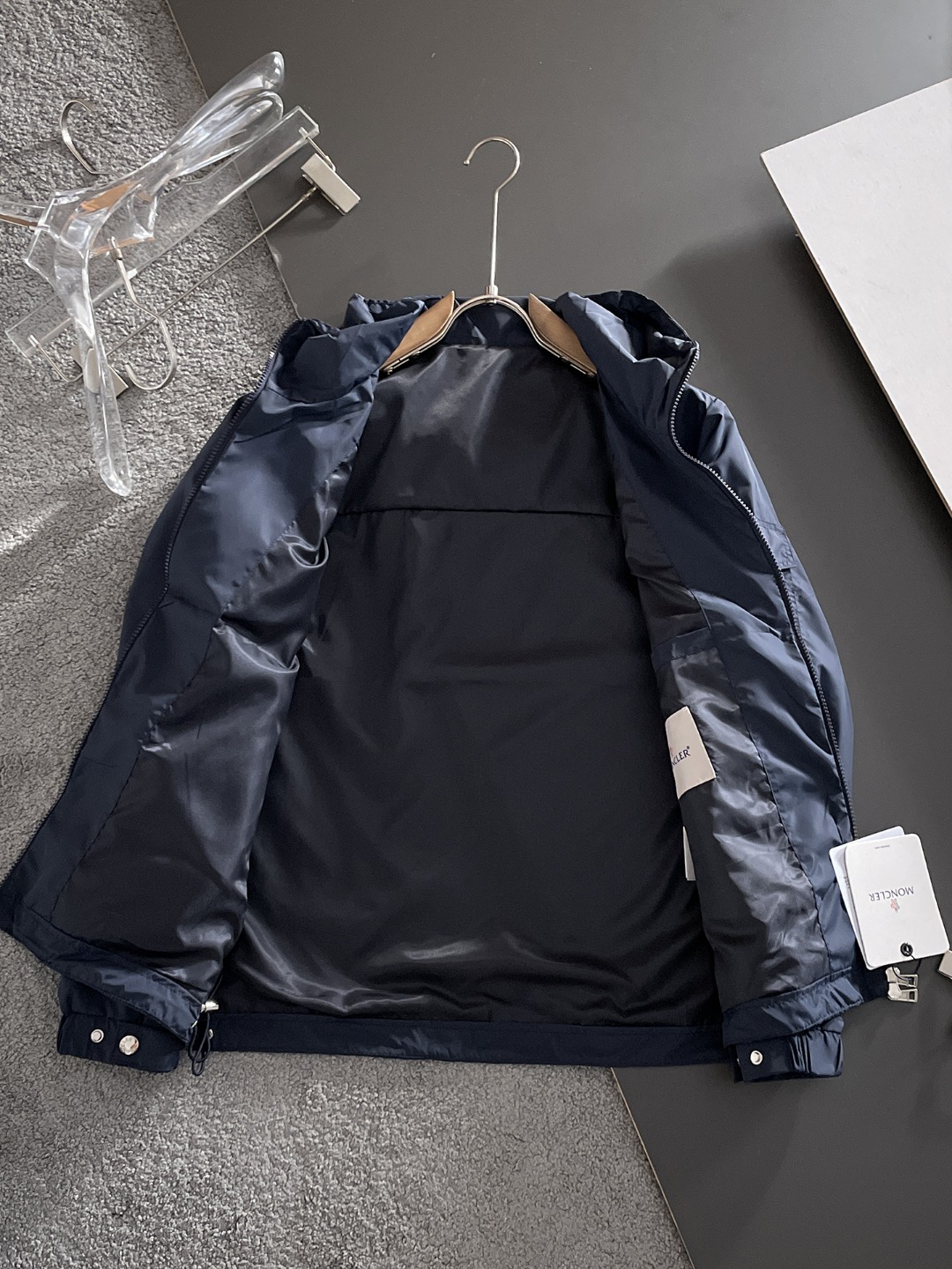 Cheap Moncle Thin Jackets For Men in 232116, $100 USD- [IB232116] - Replica Moncle Thin Jackets For Men