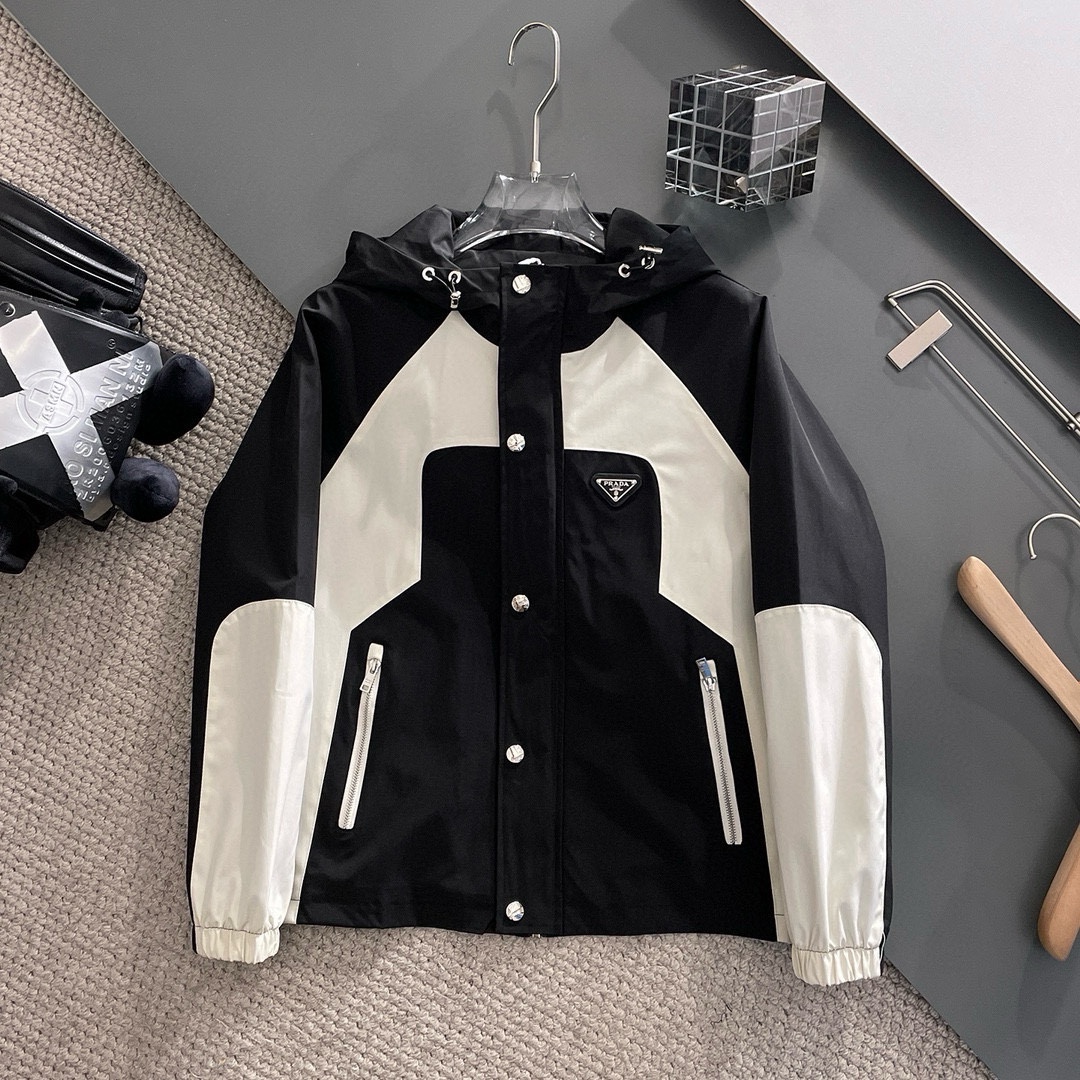 Cheap Prada Jackets for Men in 232126, $85 USD- [IB232126] - Replica Prada Jackets for Men