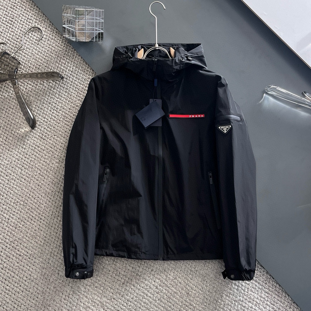 Cheap Prada Jackets for Men in 232133, $85 USD- [IB232133] - Replica Prada Jackets for Men